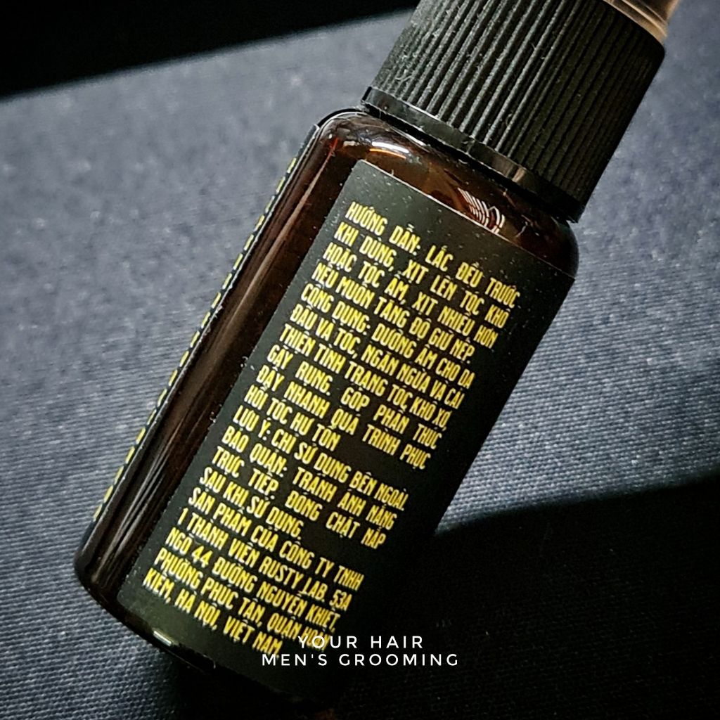 [Mini Size] Xịt tạo phồng tóc Valerie Sea Salt Spray Rusty Lab 15ml | Phù hợp tóc dầu