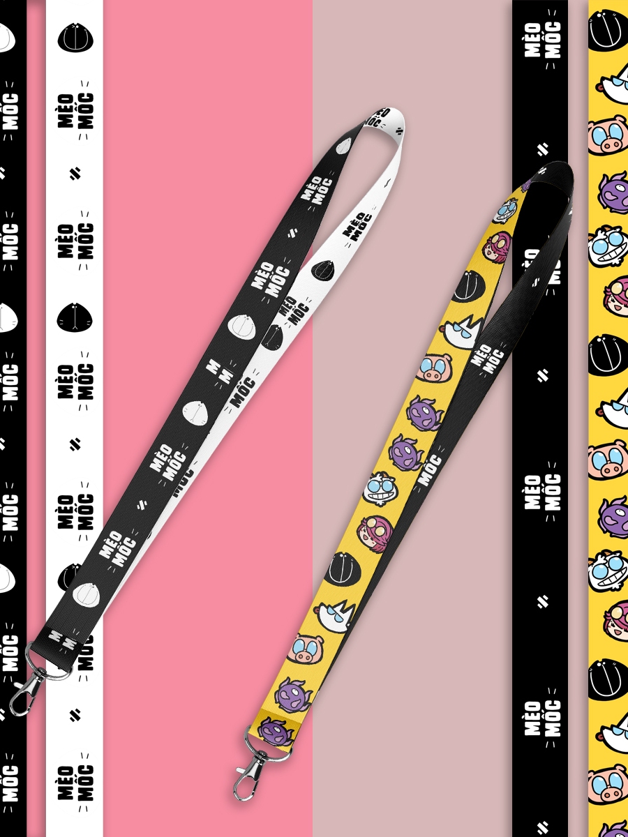 Ảnh Cửa Hàng Bị Mốc - Bộ phụ kiện dây thẻ và bọc thẻ - Lanyard và Card Holder bằng da 1
