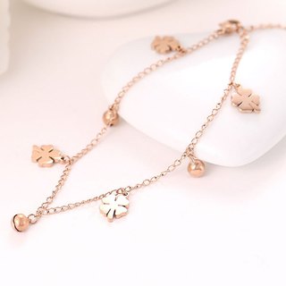 Lắc chân nữ LAMY Anklets Fashion Diamond Flower Anklet Rose Gold 9010