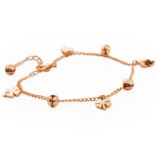 Lắc chân nữ LAMY Anklets Fashion Diamond Flower Anklet Rose Gold 9010