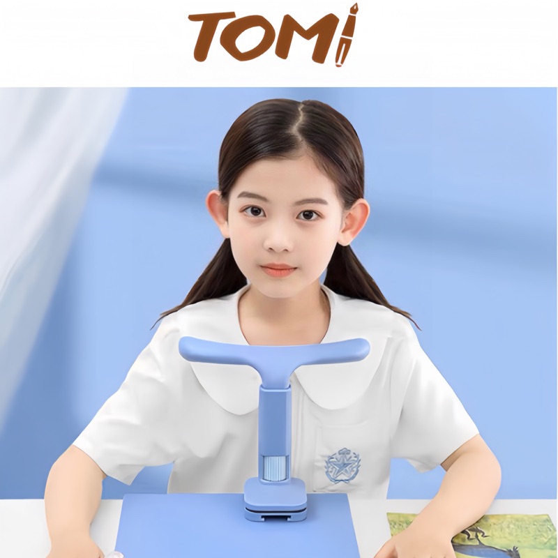 Giá Đỡ Chống Cận Thị TOMI, Dụng Cụ Chống Cong Vẹo Cột Sống, Chống Gù Lưng, Chỉnh Tư Thế Ngồi Học Cho Bé 007