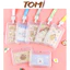 Thẻ Đeo Bảng Tên Kèm Dây Đeo Chất Liệu Nhựa Trong Suốt Khổ Ngang Và Dọc TOMI 008