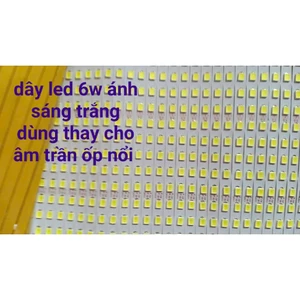 Dây led thay thế đèn âm TRÒN , ốp nổi 6W, TRẮNG , 3500K , 4000K