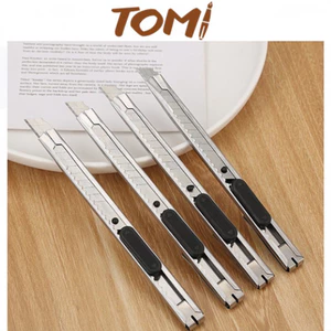 Dao Rọc Giấy Inox Dao Cắt Giấy Không Rỉ TOMI 49