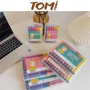 Bút Lông Màu TOMI Bút Dạ Màu Bút Màu Nước Washable 052