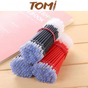Ngòi Bút Bi Ruột Bút Bi Combo 30 Cây Gel Màu Đen Xanh Đỏ TOMI 056