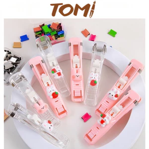 Kẹp Ghim Giấy Bấm Ghim Cố Định Tài Liệu TOMI Nhiều Màu Dễ Thương 067