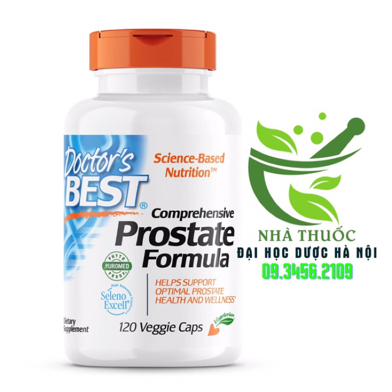 Doctor’s Best PROSTATE FORMULA hỗ trợ chức năng tiền liệt tuyến