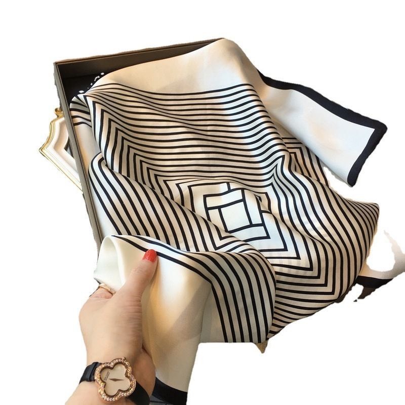 Khăn quàng cổ lụa, khăn lụa satin 70*70cm