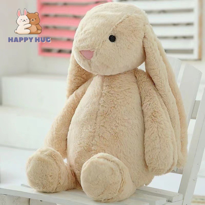 Gấu bông Jelly Cat thỏ tai dài bunny size to 80cm-70cm và 35-45-60cm