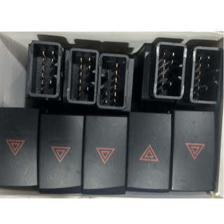 Công tắc đi thẳng olin, Công tắc xi nhan đi thẳng, công tắc khẩn cấp xe Trung Quốc (màu đen)