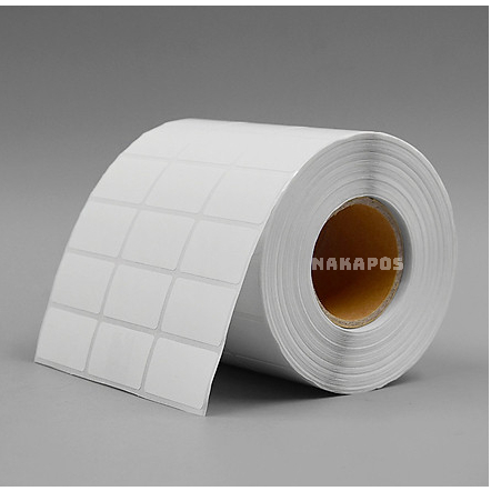 [THÙNG 40 CUỘN] Tem in mã vạch 35x22x3 Decal in kèm mực giấy in mã vạch 110x22 giấy in mực 35*22*3 Tem in giá ghi chú
