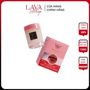 Gel Dưỡng Môi Thâm Loang Mỹ Hương TRÒN Lọ Hồng Handmade chính hãng (hộp hồng)