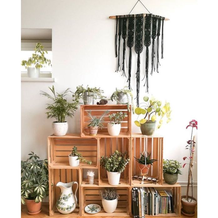 Ảnh Thùng pallet trang trí Behomes 4