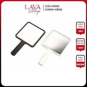 Gương vuông cầm tay cho spa viền cao cấp
