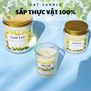 Nến Thơm Phòng Cao Cấp Sáp Thực Vật Không Khói Đạt Chuẩn USA -  Nến Thơm Handmade Toả Hương Tốt - Cát Candles
