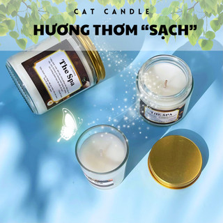 Nến Thơm Handmade Cát Candle - Nến Thơm Sáp Thực Vật Không Khói - An Toàn Cho Sức Khoẻ - Nến Thơm Nhiều Mùi Hương