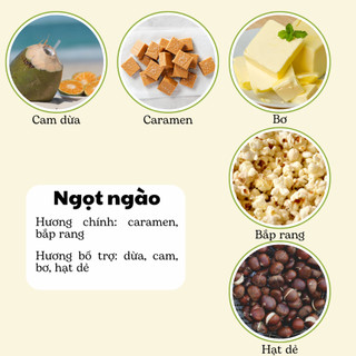 Nến Thơm Phòng Không Khói - Nến Thơm Handmade Hương Ngọt Ngào Sáp Thực Vật Lành Tính - Nến Thơm Quà Tặng - Cát Candle