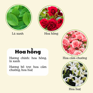 Nến Thơm Cao Cấp - Nến Thơm Handmade Hương Hoa Hồng Sáp Thực Vật Không Khói Lành Tính - Nến Thơm Quà Tặng - Cát Candle