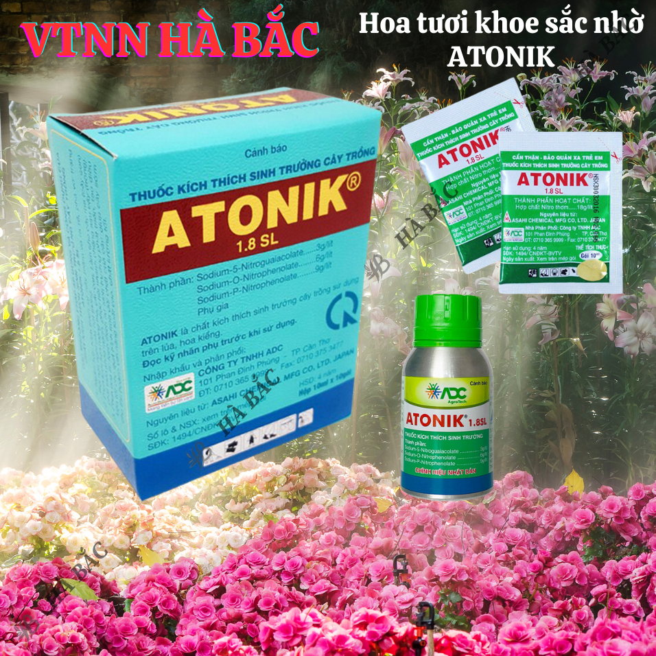 Thuốc Kích Thích Sinh Trưởng Cây Trồng ATONIK 1.8SL (gói 10ml), kích rễ cực mạnh [Giá tốt nhất thị trường]
