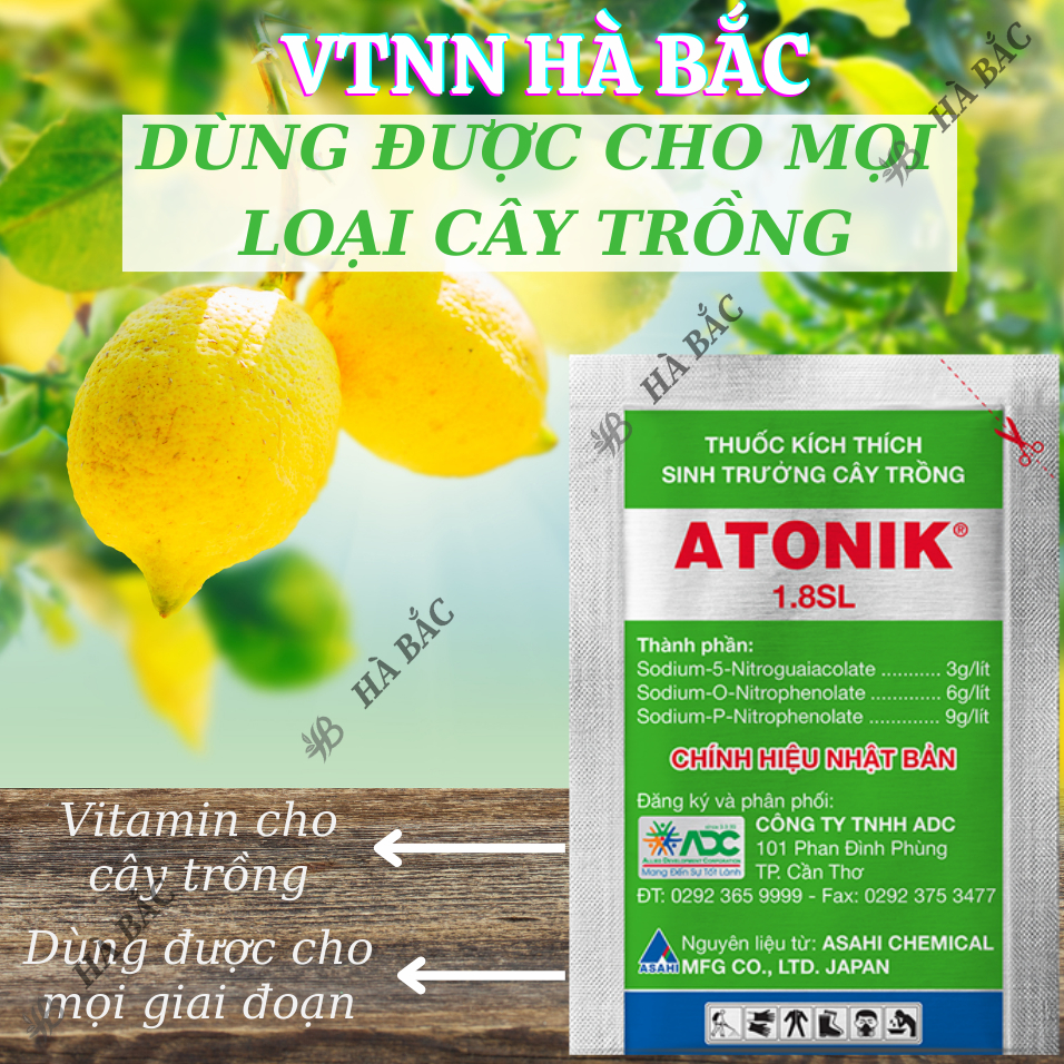 Thuốc Kích Thích Sinh Trưởng Cây Trồng ATONIK 1.8SL (gói 10ml), kích rễ cực mạnh [Giá tốt nhất thị trường]