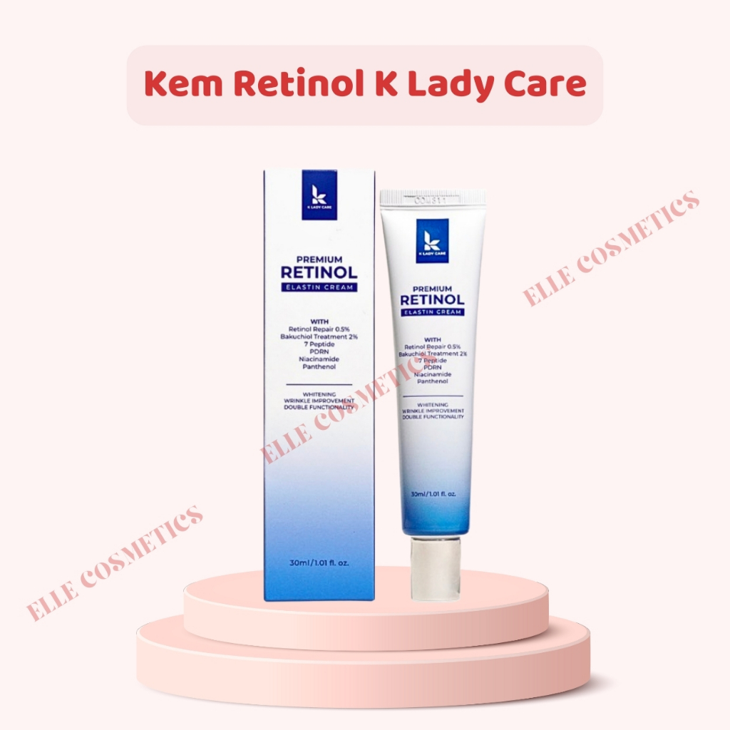 Kem Dưỡng K Lady Care Premium Retinol Elastin Cream Phục Hồi Làn