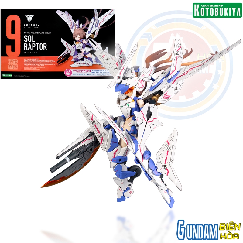 Mô hình lắp ráp Megami device SOL Raptor | Shopee Việt Nam
