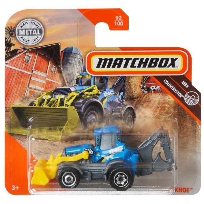 Xe mô hình Matchbox MBX Backhoe | Shopee Việt Nam