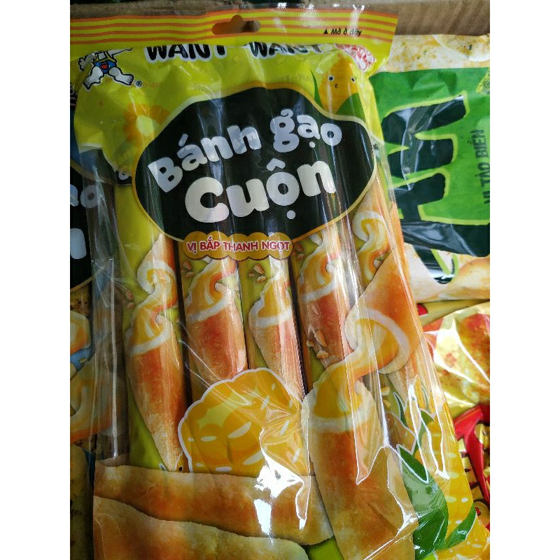 Bánh gạo cuộn Want Want gói 180g