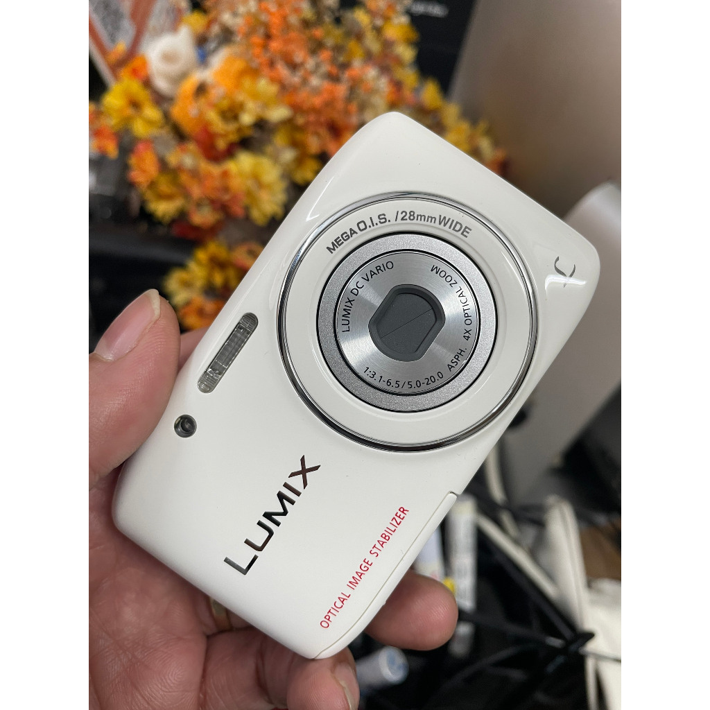 1145】Panasonic LUMIX DMC-S2-Wホワイト