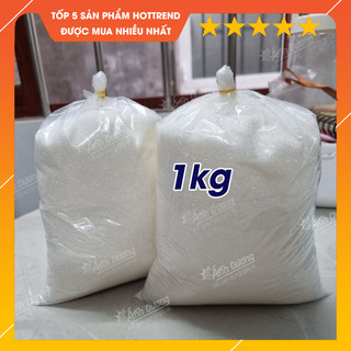 Đường cát trắng - Bịch 1Kg - Tặng kèm 1 hộp nhựa có muỗng