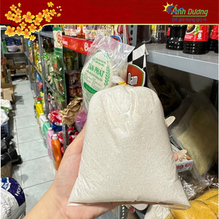 Đường cát trắng - Bịch 1Kg - Tặng kèm 1 hộp nhựa có muỗng
