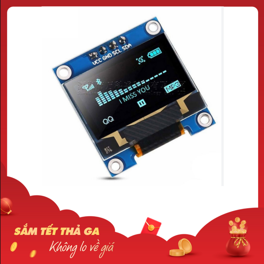 Màn hình oled SSD1306 cho Arduino | Shopee Việt Nam