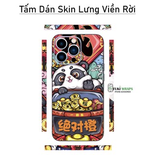 Tấm dán Skin Mặt sau - Ốp Lưng Thần Tài MS030 Dành cho 15 pro max,14 pro max,13 pro max,12 pro max- FukiShop