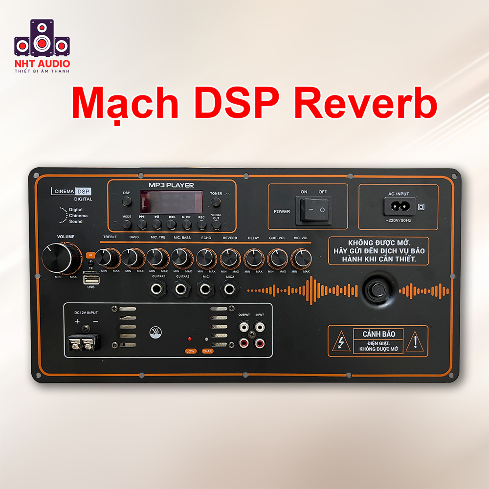Mạch loa kéo DSP Reverb thước 19x38 công suất tối đa 250W | Shopee Việt Nam