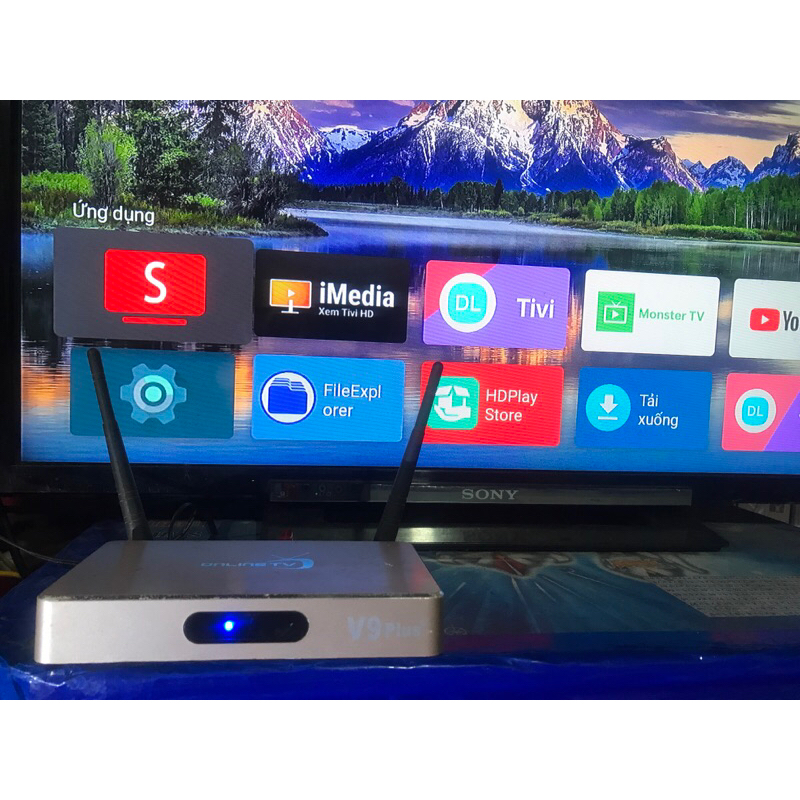 Hàng cũ Box online V9 , chỉ box và nguồn không có điều khiển | Shopee ...