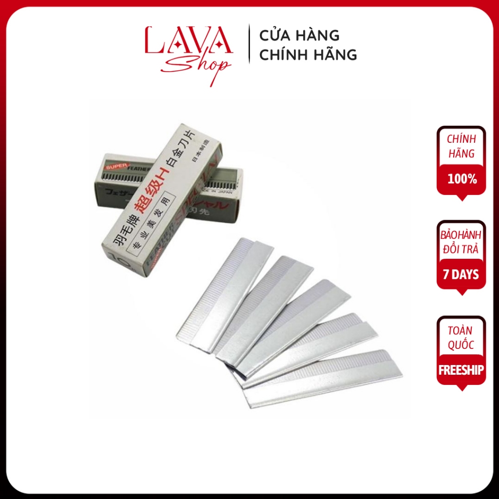 Bộ 10 Dao Cạo Chân Mày Nhật Special