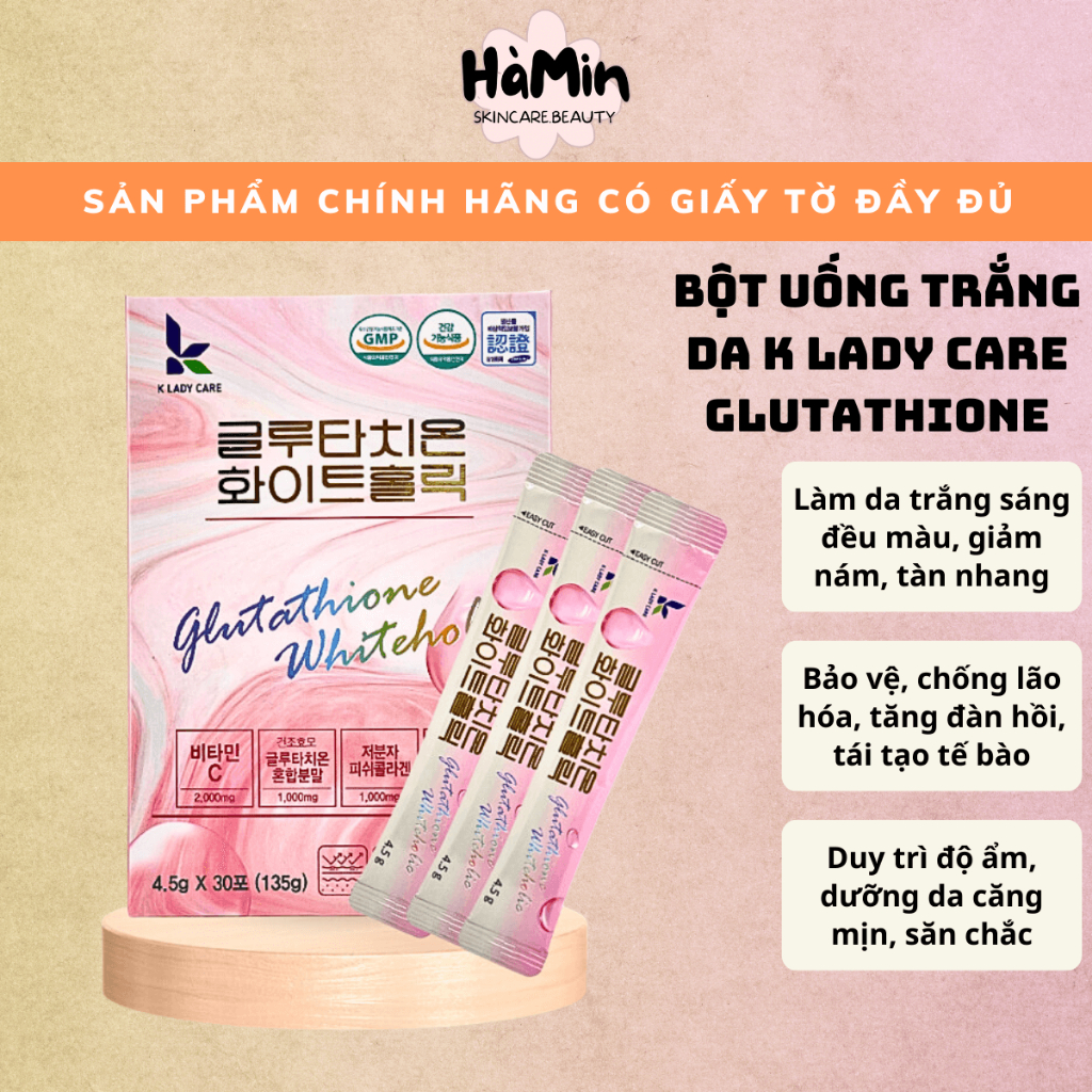 bt ung trng da glutathione Vin Warnke 500mg Ca c 100 Vin Lacir Glutathione Plus Vin Ung