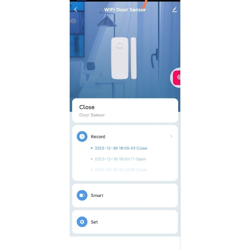 Cảm biến đóng mở cửa thông báo qua App Tuya Wifi theo dõi lịch sử/Door sensor
