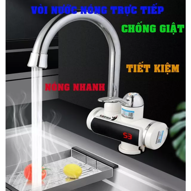 Máy Làm Nóng Nước Trực Tiếp Tại Vòi KAW, Máy Nóng Lạnh Trực Tiếp, Vòi Nước Nóng Trực Tiếp
