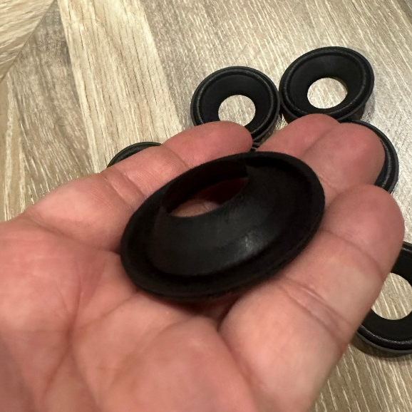 màng loa tròn 4,5cm viền vải xịn