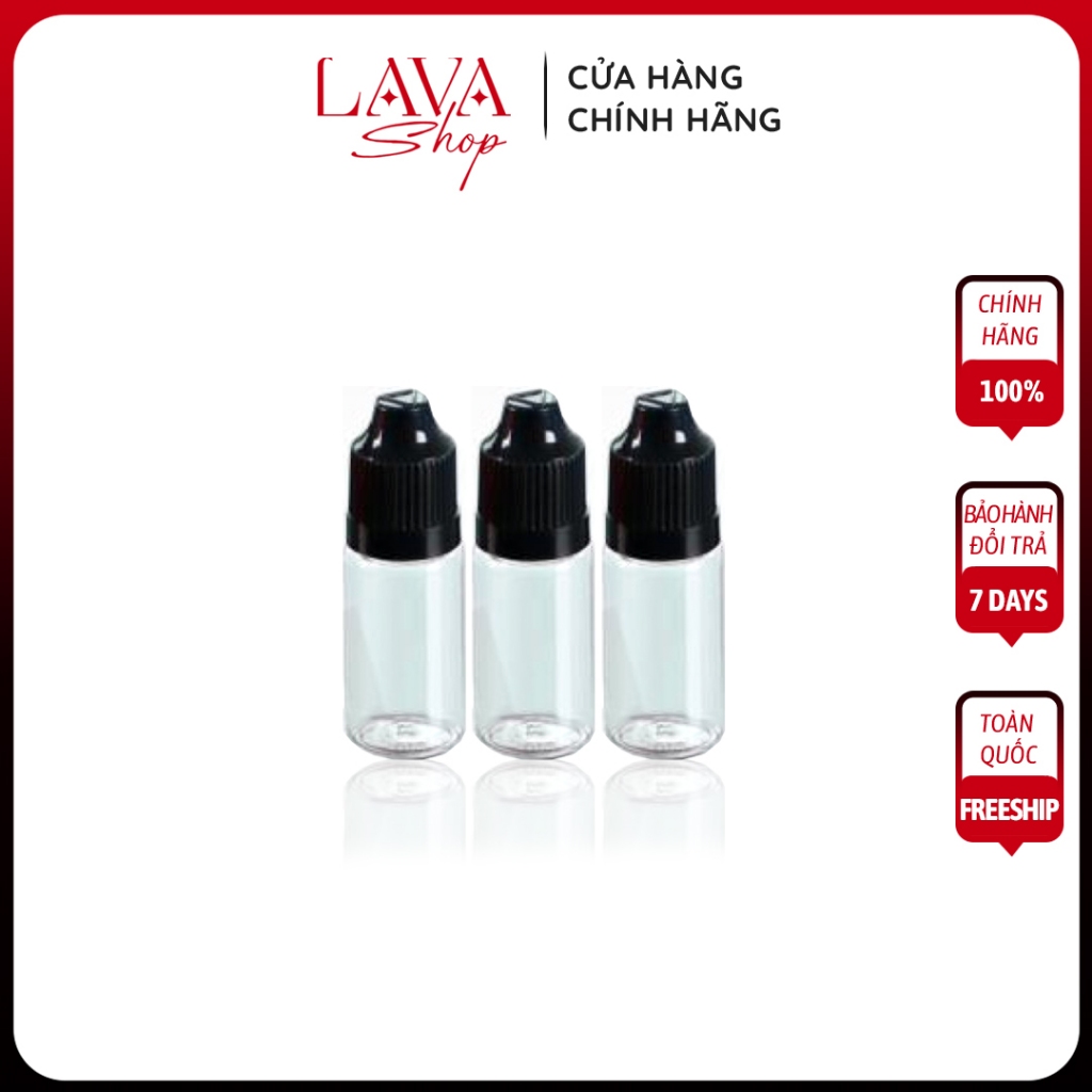 Lọ Nhựa Chiết Mực Xăm-Hũ Nhựa Chiết 5ml-10ml-15ml-30ml