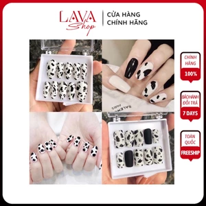 Bộ Móng Tay Giả NailBox Trang Trí Dễ Thương Theo Mẫu