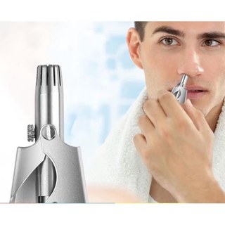 Kéo cắt tỉa lông mũi có hộp đựng, Dụng cụ cắt tỉa lông mũi tiện lợi