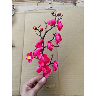 Nhánh đào cổ trang trí oản , tháp bánh Tết ,…Hoa giả decor
