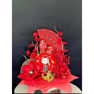 Đầu bông hoa mộc Lan xốp trang trí oản , tháp bánh Tết .,,,, Hoa giả decor