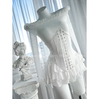 [HAN’S STORE ] SET HOA REN NỔI TẶNG KÈM CORSET RỜI (ẢNH THẬT )