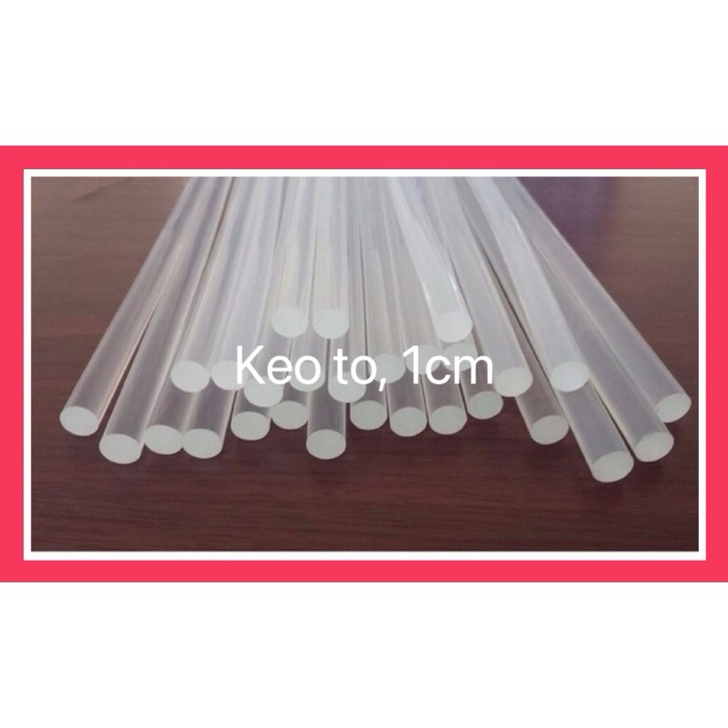[ SỈ 10 CÂY] KEO NẾN TO 1CM - VPP QUỐC HUY.
