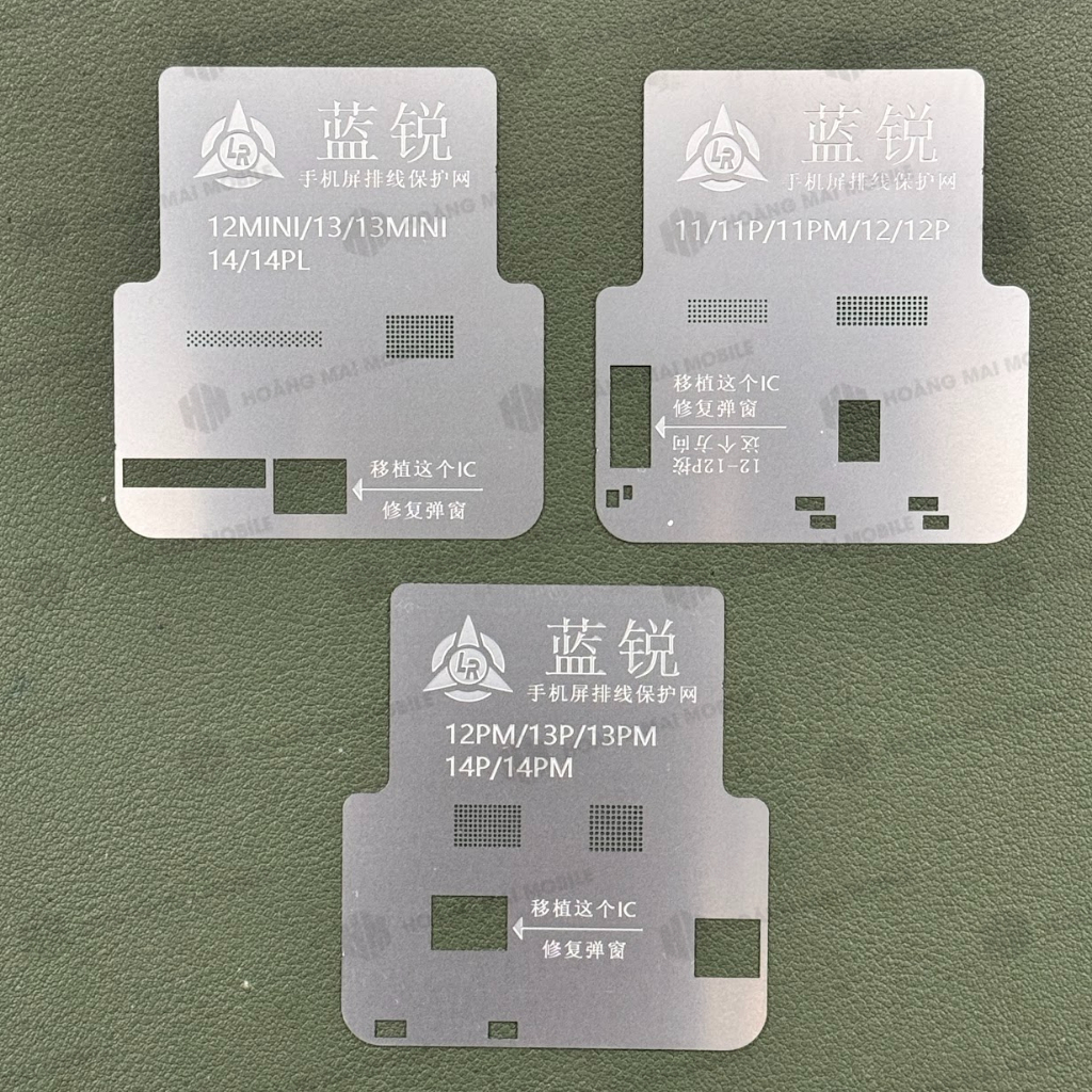 Vỉ tạo chân IC màn hình 11-16PM LANRUI