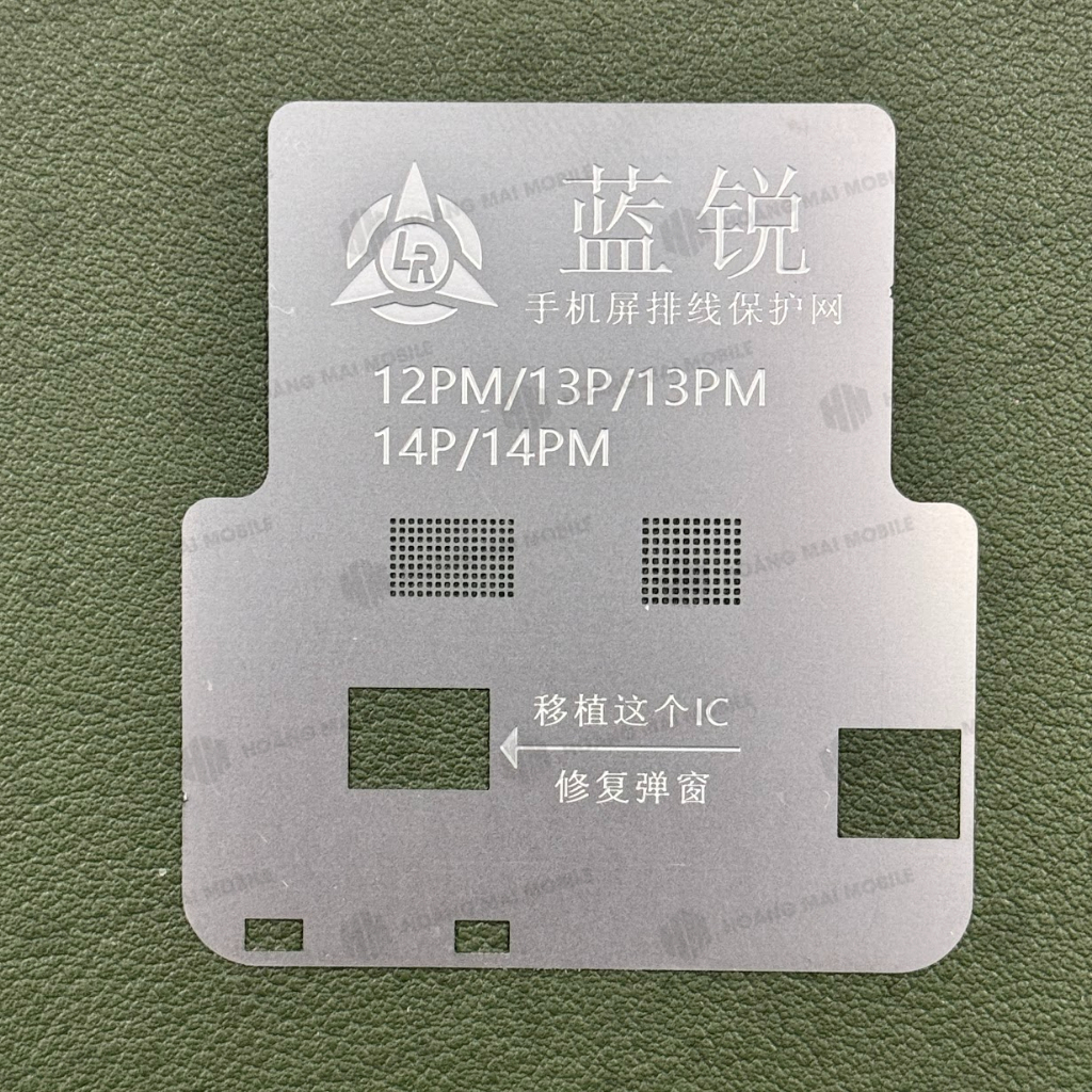 Vỉ tạo chân IC màn hình 11-16PM LANRUI